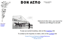 Tablet Screenshot of bonaero.com